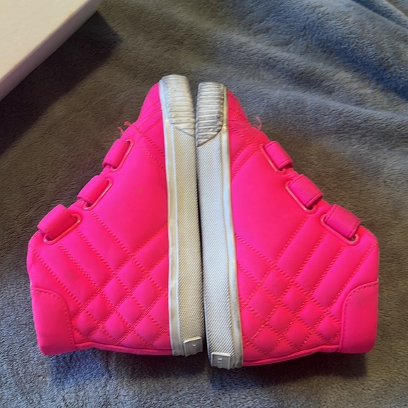 Size 29 hot pink Burberry HighTops - Picture 3 of 12